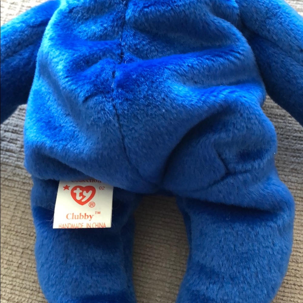Clubby Ty Beanie Baby - Picture 3 of 4
